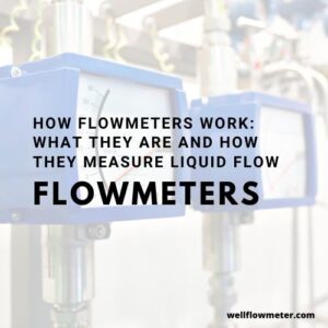 Flowmeter โฟลมิเตอร์ WELL How Flowmeters Work What They Are and How They Measure Liquid Flow