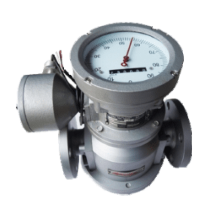 oval gear flowmeter 4 20ma pulse well dh1000