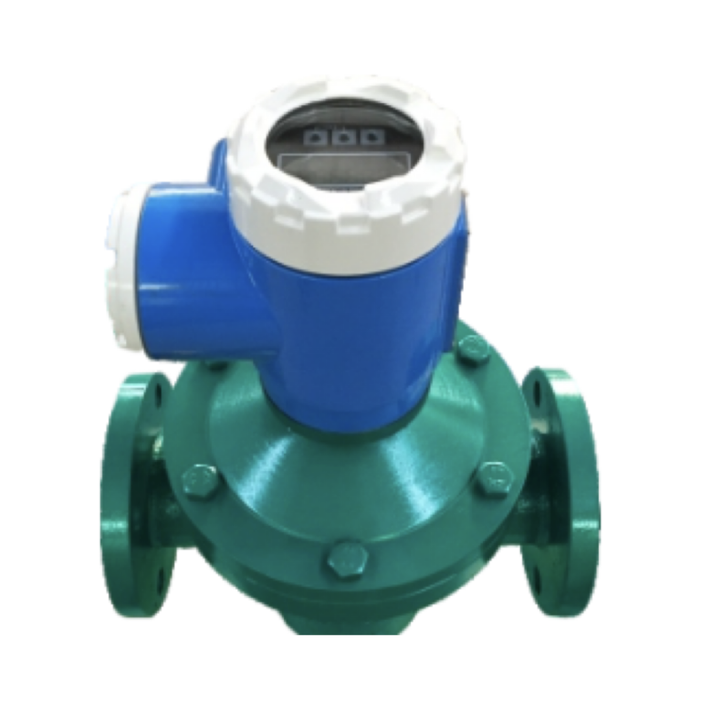 oval gear flowmeter digital display well dh1000